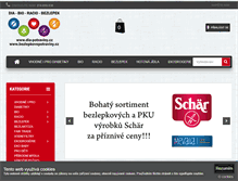 Tablet Screenshot of obchod.dia-potraviny.cz